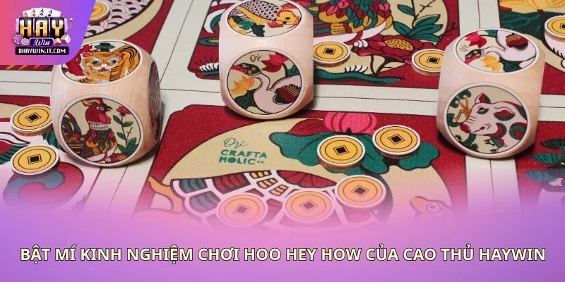 Bật mí kinh nghiệm chơi Hoo Hey How của cao thủ Haywin Bật mí kinh nghiệm chơi Hoo Hey How của cao thủ Haywin