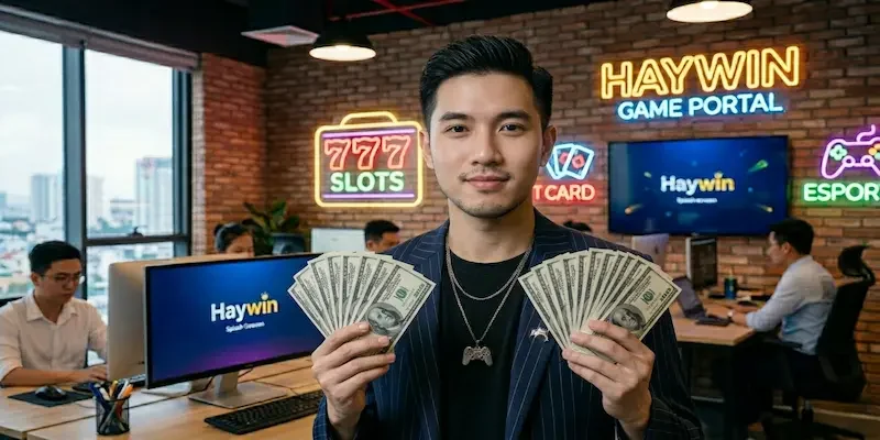 CEO Nguyễn Minh Vũ của cổng game Haywin