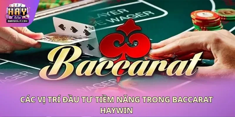 Các vị trí đầu tư tiềm năng trong baccarat haywin Các vị trí đầu tư tiềm năng trong baccarat haywin