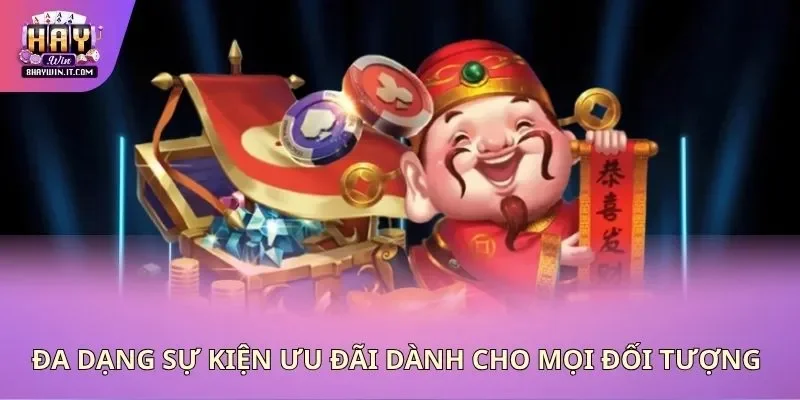 Đa dạng sự kiện ưu đãi dành cho mọi đối tượng Đa dạng sự kiện ưu đãi dành cho mọi đối tượng