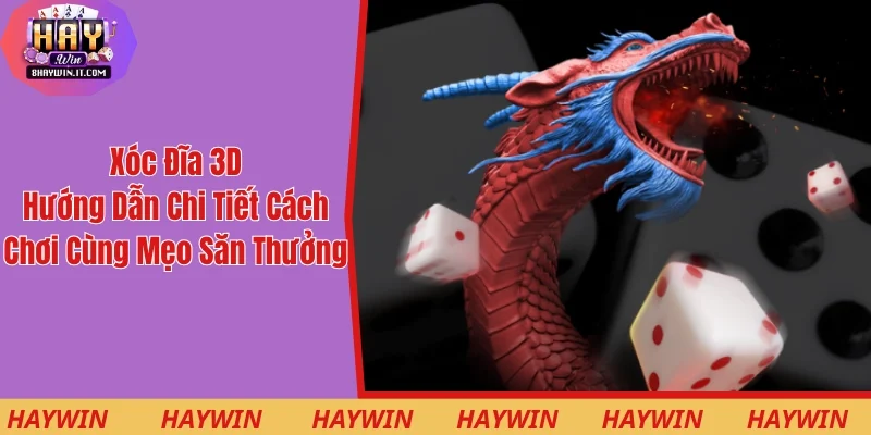 Xóc Đĩa 3D| Hướng Dẫn Chi Tiết Cách Chơi Cùng Mẹo Săn Thưởng
